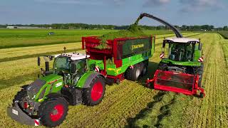 NEW Fendt tractors, forage harvester \u0026 more | Ten Hove Contracting | Spring 2024