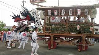 平成３０年度　大牟田大蛇山　本宮彌劔神社　小浜巡行