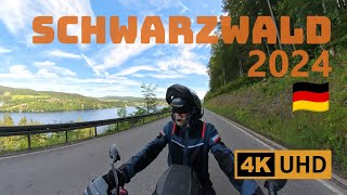 Schwarzwald Germany in Clips - from Oberkirch to Küssaberg by Motorbike in 4K