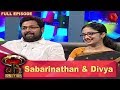 JB Junction:KS Sabarinathan & Divya S Iyer - Part 1 | 1st July 2017 | Full Episode