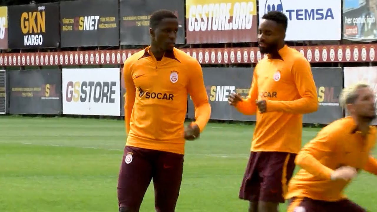 Galatasaray Train Ahead Of UEFA Champions League Clash With Manchester ...