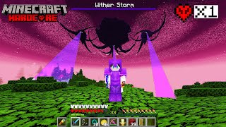 I KILLED the Wither Storm In Hardcore Mode 2022