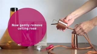 Plumen Drop Top Lamp Shade Assembly Video