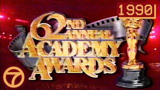 The 62nd Annual Academy Awards | 1990 Oscars KABC TV 7 Los Angeles Full with Original Commercials