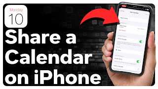 How To Share A Calendar On iPhone