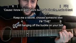 Florence + The Machine - Buckle guitar lesson