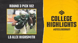 Steelers third-round pick LB Alex Highsmith Charlotte Highlights | Pittsburgh Steelers