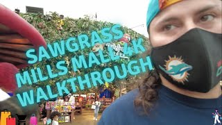 Sawgrass Mills Mall -The Best Mall In Flroida 4k Walkthrough