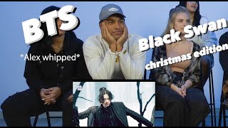 BTS (방탄소년단) Black Swan - Christmas Edition (REACTION WITH FRIENDS)