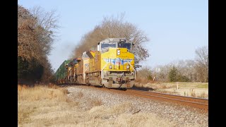 Railfanning the Mineola Sub in Texas January 18th, 2025