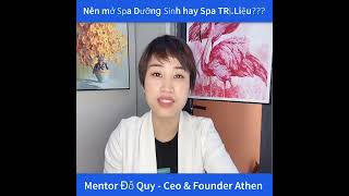 Nên Mở Spa Dưỡng Sinh Hay Spa Trị Liệu | Spa Athen | Athen Edu