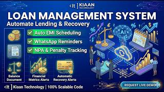 Advanced Loan Management Software 2026 | Auto EMI Calculation, Recovery & NPA Tracking