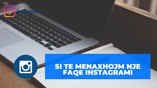 Si te menaxhojme nje faqe biznesi ne Instagram