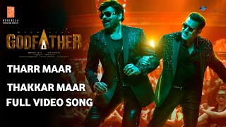 God Father - Thaar Maar Thakkar Maar Full Video Song | God Father First Lyrical Video Song |Thaman
