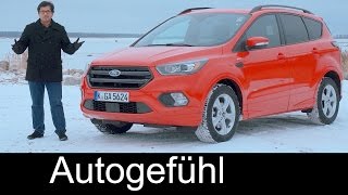 Ford Kuga/Escape ST & Vignale Facelift FULL REVIEW test driven new neu 2018/2017 - Autogefühl