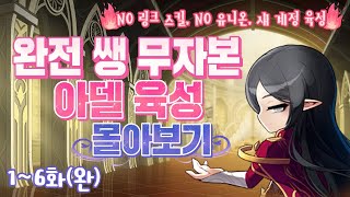 [쌩 무자본 아델 육성 통합본] 1~6화(최종) 몰아보기 (메이플스토리)