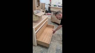 Set Square Joinery bespoke wooden kitchen drawers and fittings