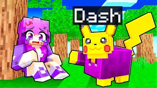 Playing Minecraft as a PROTECTIVE POKEMON!