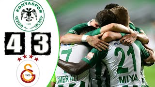 Konyaspor vs Galatasaray 4 - 3 Goal \u0026 Highlights | TURKEY - SUPER LIG | EXTENDED \u0026 RESULT ⚽️ PES2021