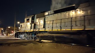 Ferrocarril central del Perú FCCA EMD SD40-2 N°1024 cruzando el agustino