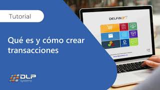 Tutorial - Qué es y cómo crear transacciones - Delfín Software