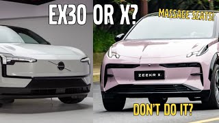 Volvo EX30 vs. Zeekr X - Which one should you take?