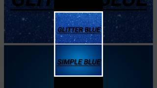 glitter VS simple blue 💙💙 #dress 👗 etc 💙💙💙💙💙💙💙💙💙💙💙💙💙💙💙