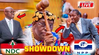 LIVE: SHOWDOWN : NDC AND NPP MPs Storms Parliament for the Last Time for the Eighth Parliament : 🔥