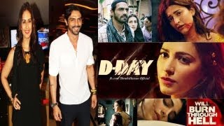 Arjun Rampal, Rishi Kapoor, Huma Qureshi @ Film ''D-DAY'' First Look