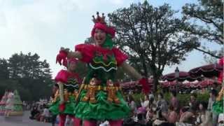 TDL 2012 クリスマス ディズニー・サンタヴィレッジパレード 2012.11.07