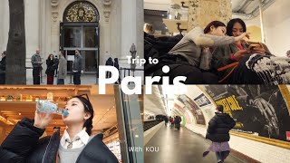 【Europe VLOG③】パリ編🇫🇷 ほぼ1泊2日で巡る、イケイケな街・パリ。