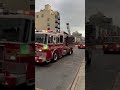 **hauling real q2a** fdny engine 216 u0026 ladder 108 respond to a odor of smoke. fdny newyork