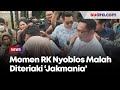 Momen Ridwan Kamil Nyoblos di Bandung, Disambut Teriakan 'Jakmania' dari Tetangga