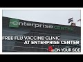 Free flu vaccine clinic Tuesday night at Enterprise Center