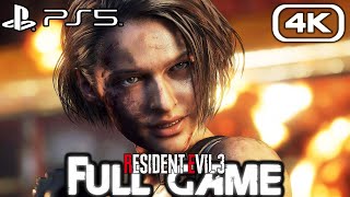 RESIDENT EVIL 3 REMASTERED PS5 Gameplay Walkthrough FULL GAME (4K 60FPS RAY TRACING) No Commentary