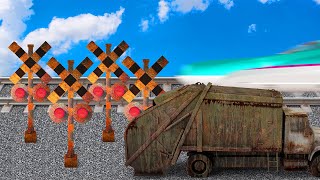 【踏切アニメ】錆びたふみきりカンカンですが世界中に届けます | Delivering rusted railroad crossings to the world