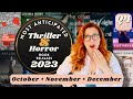 Q4 Most Anticipated Books 2023- Thriller & Horror Books