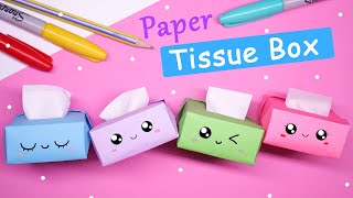 Easy Origami Tissue Box | DIY Craft | How to make an Origami Tissue Paper Box