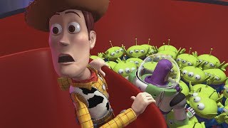 Toy Story (1995)  -  "The Claw" Sid wins Buzz and Woody