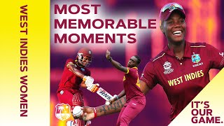 WI Women Stars Pick Their Most Memorable Career Moments! | Sandals Memorable Moments