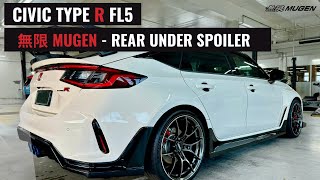 無限 MUGEN -  REAR UNDER SPOILER (GROUP A) // FL5 CIVIC TYPE R