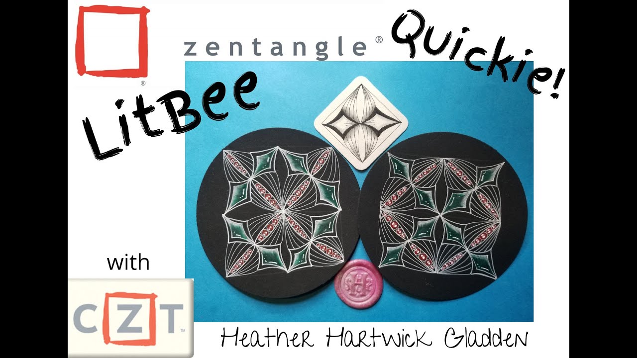 Litbee Zentangle Quickie Youtube