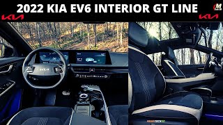 2022 Kia EV6 Interior - GT-LINE, Driving, Reviews - Price & Specs