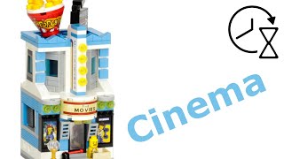 Cinema Mini Modular | Speed Build \u0026 Review | LOZ 1635 | Loz Street Mini