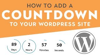 WordPress Countdown Clock, full Tutorial (2018) 📚