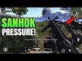 SANHOK PRESSURE! | FPP Solo VS Squad | PUBG Mobile