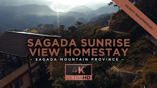 Sagada Sunrise View Homestay virtual tour in 4K | Accommodation walkthrough Sagada Mountain Province