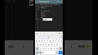 #2 Addition Of Two Number Program In C Language #shorts #c