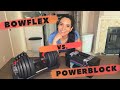 Bowflex vs. Powerblock Adjustable Dumbbells Review | HOME GYM | Mauricette Diaz