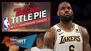LeBron, Lakers challenge reigning champion Nuggets in Too Soon Title Pie | NBA | FIRST THINGS FIRST